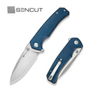 SENCUT Skarnax Flipper & Thumb Stud Knife Micarta Handle (3.79" 9Cr18MoV Blade) S24025-3