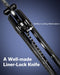 SENCUT Borzam Flipper & Thumb Stud Knife Micarta Handle (3.46" 9Cr18MoV Blade) S23077 - 3
