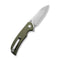 SENCUT Borzam Folding Knives G10 Handle 3.46 Inches 9Cr18MoV Blade S23077 - 1 - SENCUT