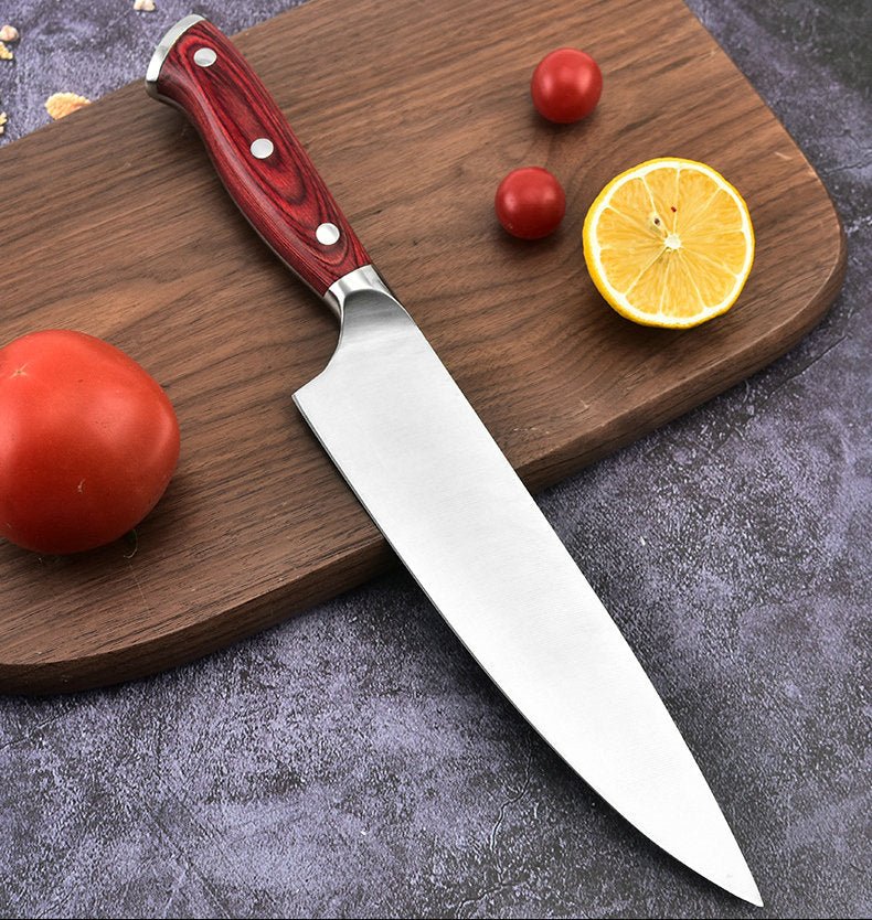 SENCUT Chef Knives Pakkawood Handle 8 Inch HC Steel Blade SCK201601 - SENCUT